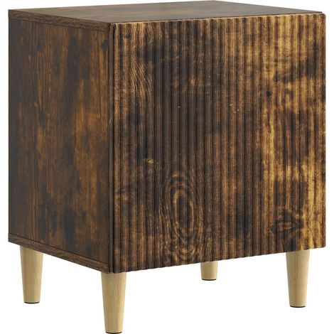 Nachttisch Geräucherte Eiche 43 x 34,5 x 50 cm Holzwerkstoff vidaXL