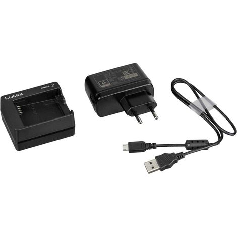 Panasonic Lumix DMW-BTC12 - Cargador de batería para baterías DMW-BLC12, BLG10 y BLH7, Color Negro (1/2)