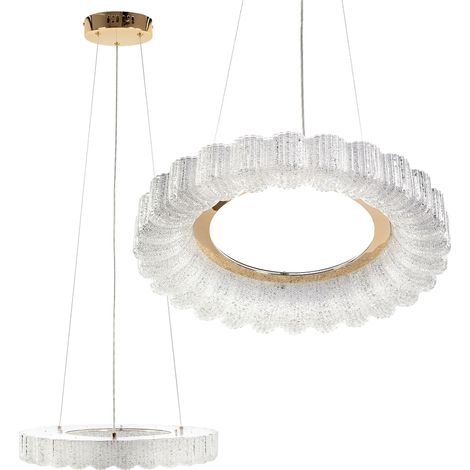 PENDELLEUCHTE TOOLIGHT LED MS018-CP ROSE GOLD 40CM