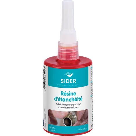 Résine étanche pour raccords métalliques 60 ml