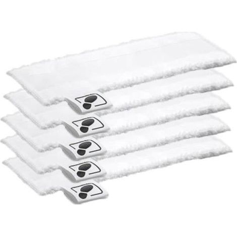 Lot de 5 Bonnettes Microfibre pour Karcher Easy Fix SC2 SC3 SC4 SC5,Lingettes Remplacement pour Nettoyeurs Vapeur,Serpillères (1/4)