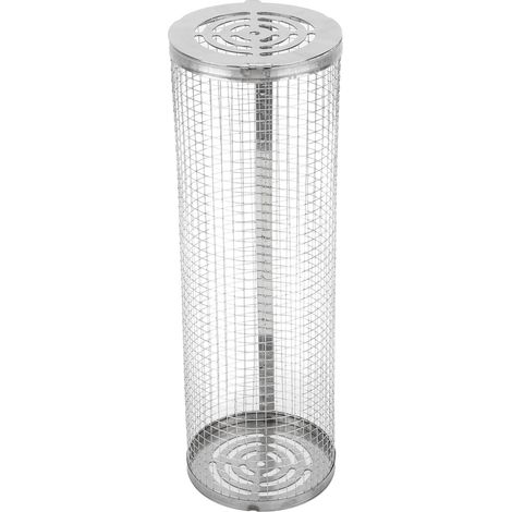 Wiederverwendbarer runder Grillrost aus lebensmittelechtem Edelstahl, hitzebeständig, antihaftbeschichtet, 21 cm (8,3 Zoll). (1/5)