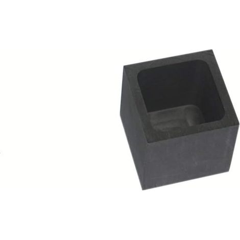 Moule en graphite doré et argenté pour fondre et affiner - 1kg(square) (1/3)