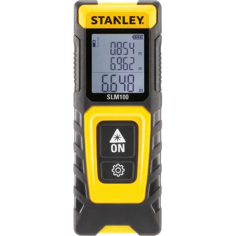 Misuratore Laser Stanley STHT77100-0 Portata 0,20-30 m con Funzione Pitagora