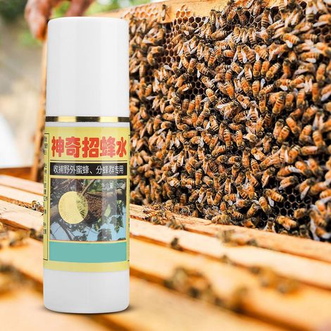 100 ml Honigbienen-Lockstoff, Köder zum Anlocken von Bienenschwärmen, Gel zum Sammeln von Bienenwasser (1/5)