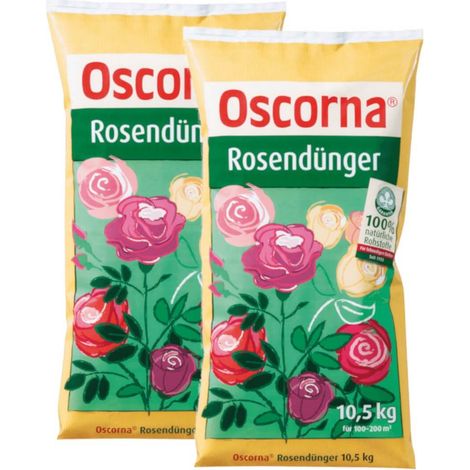 Oscorna Rosendünger 21 kg Blumendünger Naturdünger Biodünger Balkondünger
