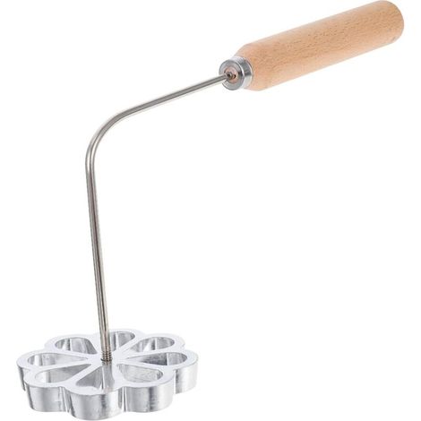 Piastra per waffle a forma di rosa – stampo creativo per biscotti e torte con manico resistente al calore, ideale per occasioni speciali e per la pasticceria fai da te - Crezuo