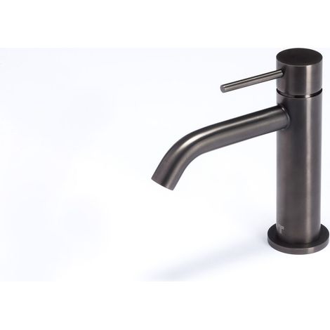 Rubinetto Miscelatore Monocomando Lavabo Nero Tevere (1/3)