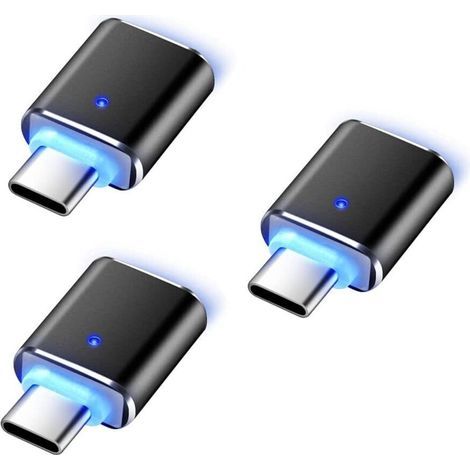 Adattatore da USB-C a USB (confezione da 3), da USB-C maschio a USB 3.0 femmina ad alta velocità OTG (1/5)