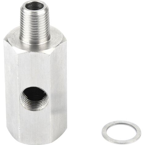 Adaptateurs de capteur de pression d'huile, connecteur professionnel antirouille en acier inoxydable pour accessoire de voiture