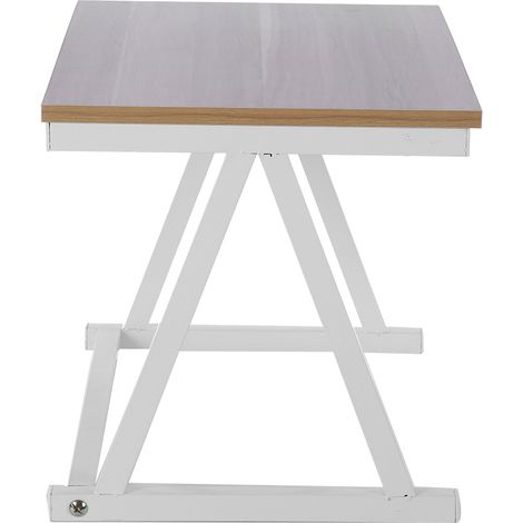 1 Stück Mikrowellenofenständer, 2-stöckiges Aufbewahrungsregal, Küchenschrank-Arbeitsplattenregal-Organizer (Weiß) (1/5)