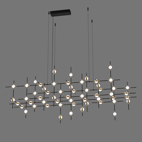 Italux Provenza Moderna plafoniera LED a sospensione integrata, 3000K (1/3)