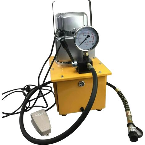 Pompe hydraulique électrique, performance haute pression, applications polyvalentes, Orange (1/2)