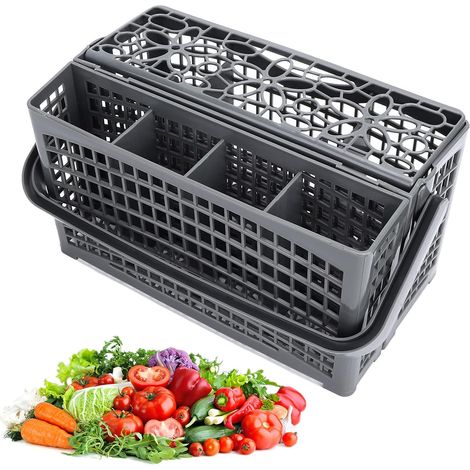 Ej.Life Panier de lave-vaisselle Couverts universels pour Maytag pour Kenmore pour Whirlpool pour LG pour Samsung remplacement de lave-vaisselle A (1/5)