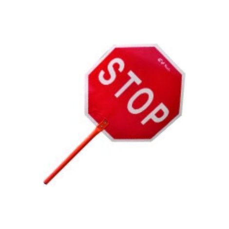 SEÑAL OBRA STOP/PASO M/ALUMIN (1/2)