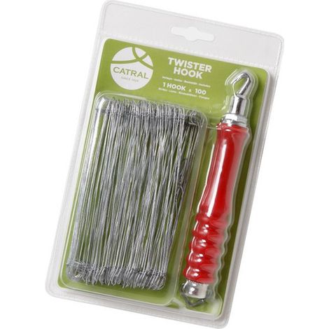 Fissatore reti frangivento Twister Hook Catral (1/4)