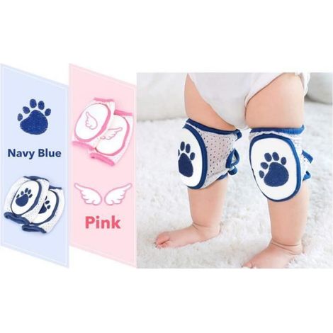 Genouillere Bébé,Toddler Genouillères de Protection Ajustables,Rampants Jambières Genouillères,Respirant Mesh,pour Tout-Petit,Enfant (1/4)