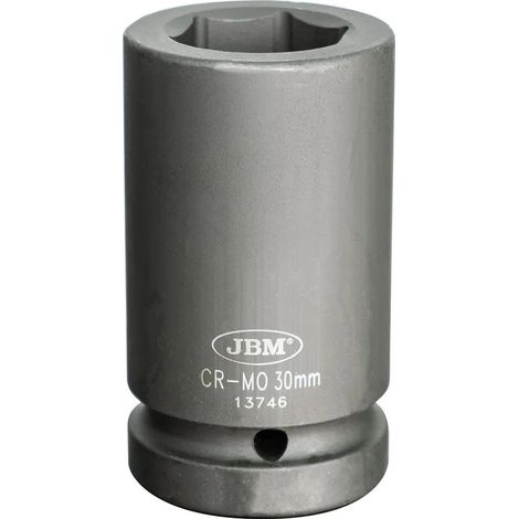 Chiave a impulsi jbm impact socket 1 pollice 30 mm profonda 6 punti