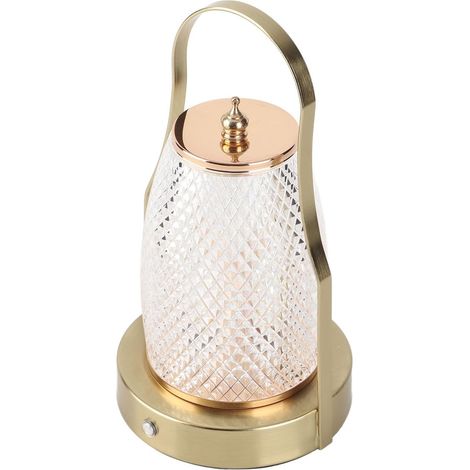 Lanterne sans Fil Rétro LED, Lampe de Table à intensité Variable (1/5)