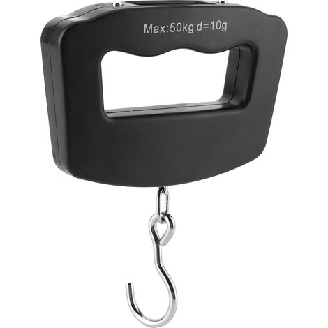 Balance électronique portable suspendue, idéale pour peser vos bagages (50 kg / 10 kg). (1/5)