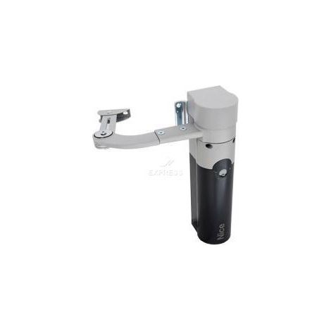 Nice – Motorisation portail battant 24V – Opérateur électromécanique irréversible – Couple 120Nm – Indice de protection IP44 – Pour portillons jusqu'à 8cm - WL1024