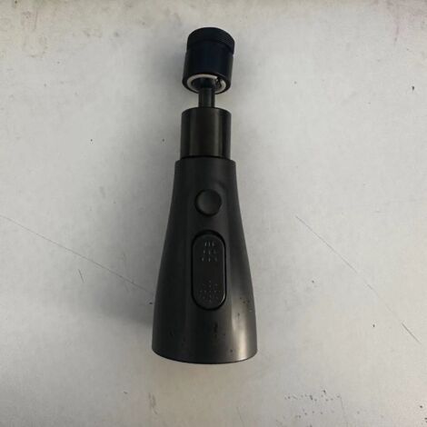 PA 360 Grad drehbarer Küchenspüle-Wasserhahn-Sprühkopf, Küchenarmatur-Kopf-Ersatz, gereinigter Wasserkopf für Küchenarmatur (schwarz) (1/4)