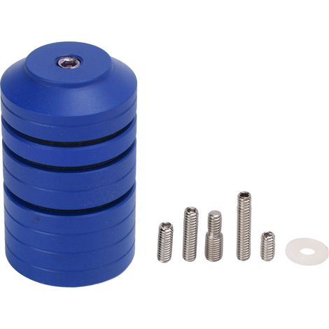Abnehmbares Stabilisator-Set aus Aluminiumlegierung für Compound- und Recurvebögen, blaue Farbe