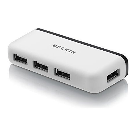 Belkin F4u021bt Hub De Interfaz 480 Mbit/s Negro, Blanco (1/5)