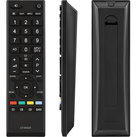 Télécommande CT-90326, Remplacement La Telecommande, Convient pour LCD TV, Forte Compatibilité, Les Boutons sont Réactifs (1/5)