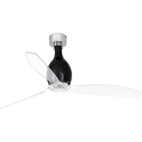 Faro 32027 Ventilateur Sans Lumiere Technologie Dc Diametre 128 Cm Fonction Dinversion Noir Mat (1/5)