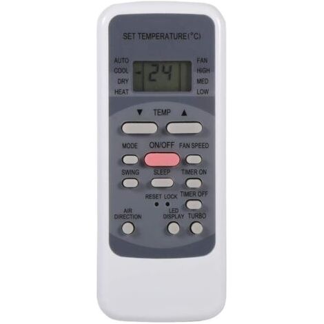Télécommande de Climatiseur, Télécommande Universelle de climatisation Remplacement pour Midea R51 R51 / E R51 / CE R51M / CE R51D / E R51M / BGE R51M / BGE/Toshiba Electrolux Conia westinghou (1/5)