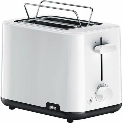 Braun HT1010WH tostapane bianco 2 fette 900 W (1/2)