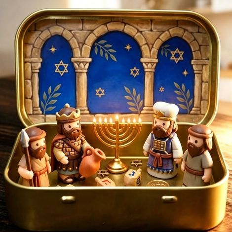 A conference was held inside the box, featuring blind box home decor items.