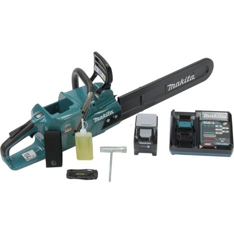 Makita  UC012GT103  Sierra  de  cadena  a  batería  40V  máx.  /  1x  5,0  Ah  batería  +  cargador  rápido  +  Wave (1/5)