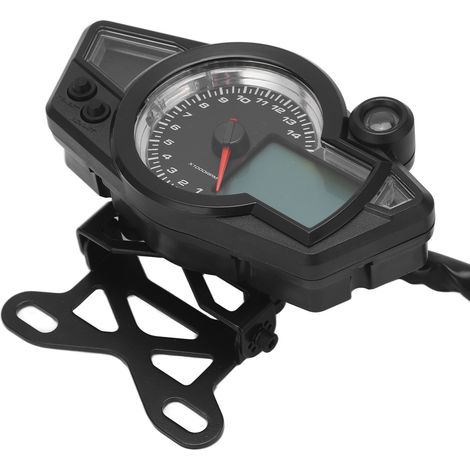 Compteur universel anti-éblouissement 12V pour moto quad, tachymètre avec rétro-éclairage, compatible 1 2 4 cylindres. (1/5)