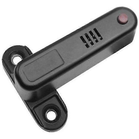 Serrure de sécurité renforcée pour porte d'entrée avec alarme, sécurité enfant et anti-effraction, protection robuste à 3 points, compatible avec les enfants. (1/5)