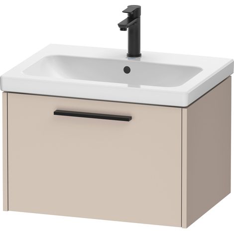 Duravit D-Code bâti-support pour lavabo, 1 tiroir, 634x460mm, (1/3)
