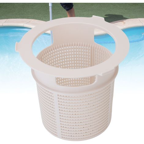 Universeller ABS-Schwimmbadskimmerkorb mit Griff zur Schmutzfiltration – Schwimmbadpflegekorb (1/5)