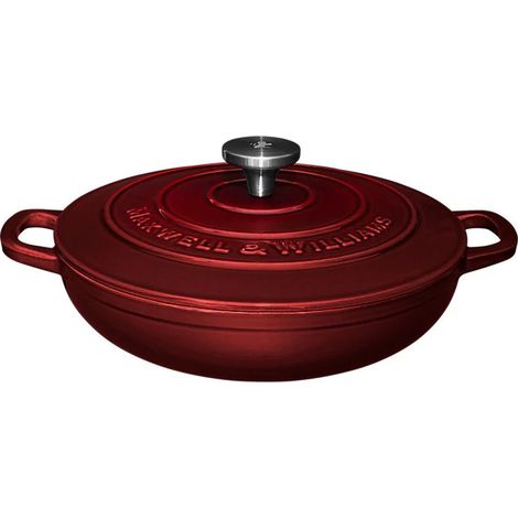 Maxwell e Williams Cast Iron brasiera ghisa rossa 27 cm (1/5)