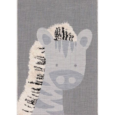 Tapis enfant Zèbre - 120 x 170 cm (1/4)