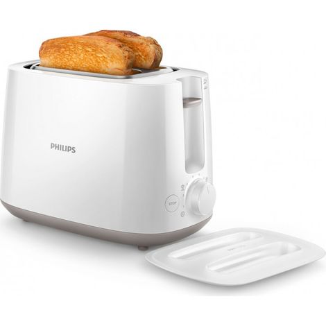 Philips Daily Collection Toaster Weiß 8 Stufen