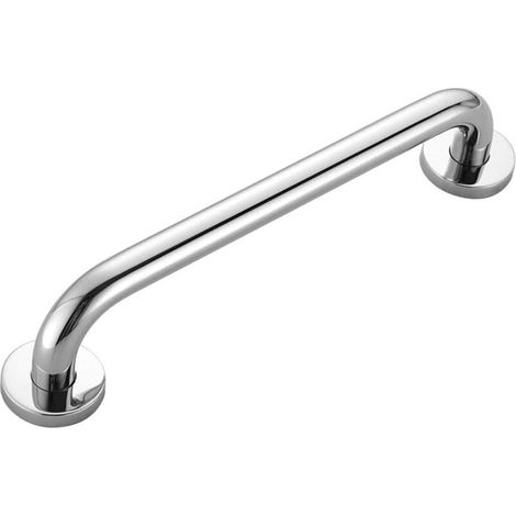 Main courante de douche poignée de sécurité de salle de bain en acier inoxydable, 30CM, argent (1/4)