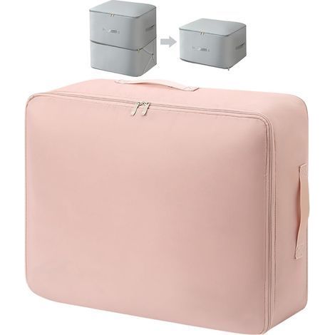Sac de compression ultime, couverture sous vide, organisateur auto-compressant ultra compact, sacs de rangement pour couettes, voyages et maison (Pi-AquaForge (1/5)