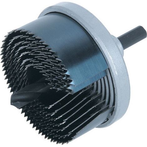 Set serie kit 5 lame a tazza da mm 60 a 95 pg 73500 trapano legno plastica