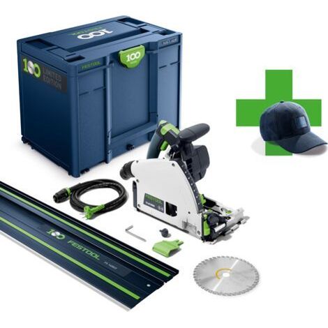 Festool Tauchsäge TS 60 KEBQ-Plus-FS 100Y Ltd. Edit. Cap 578221 SOFORT lieferbar (1/9)