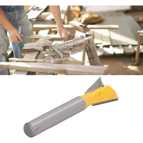 Fraise à queue d'aronde à queue de 1/4", fraise à bois en carbure, 1/4 1/2 (1/5)