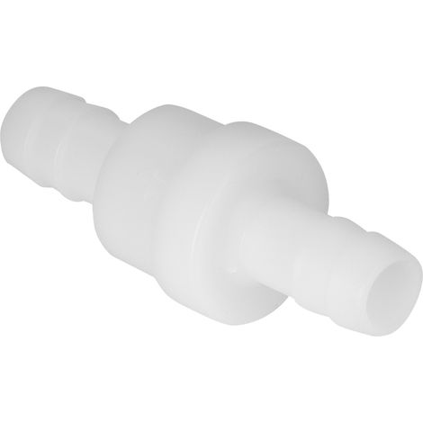 2 Stück 10 mm Kunststoff-Rückschlagventil, Einwegventil für Gase und Flüssigkeiten (1/5)