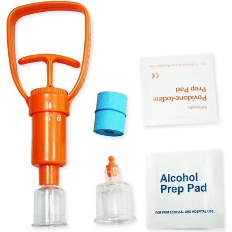 Emergency First Aid Supplies Extraction Vacuum Pump Kit Safe Travel Venom Protector Snake Bite Venom Extractor (1/5)