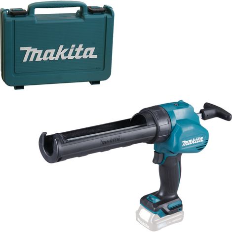Makita – Pistolet extrudeur sans fil 12V CG100DZXK – 5 vitesses réglables – Pour cartouches 310 ml et sachets 600 ml – Protection contre décharges profondes