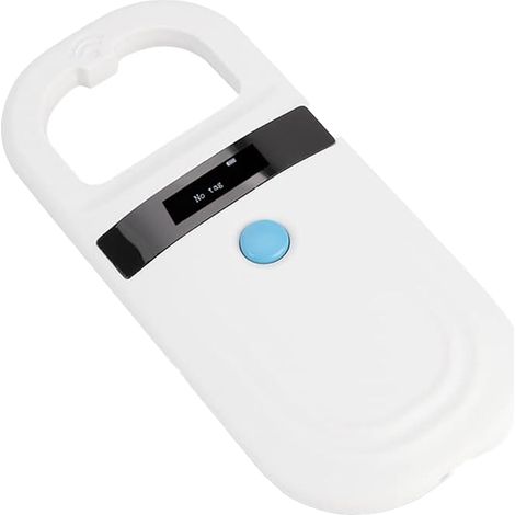 1 Lecteur puce, écran OLED, compatible FDX-B EMID, rechargeable USB, élevage animaux (1/5)